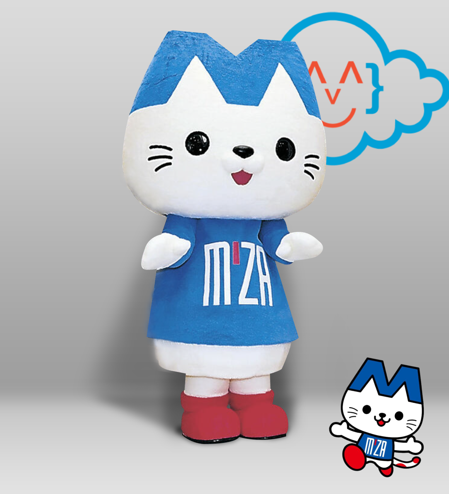 kostum maskot m'za
