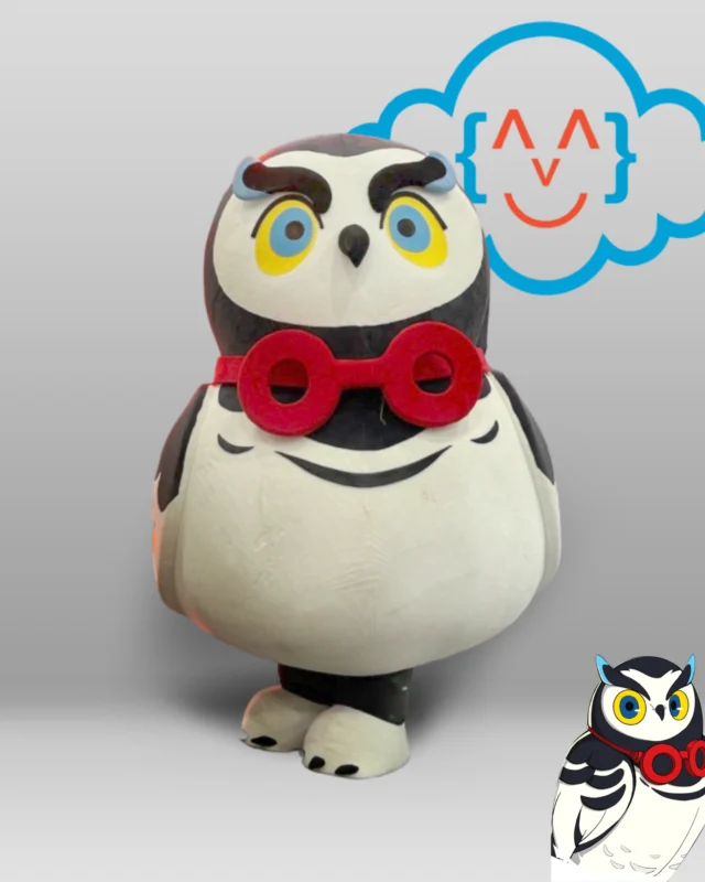 kostum maskot ow;