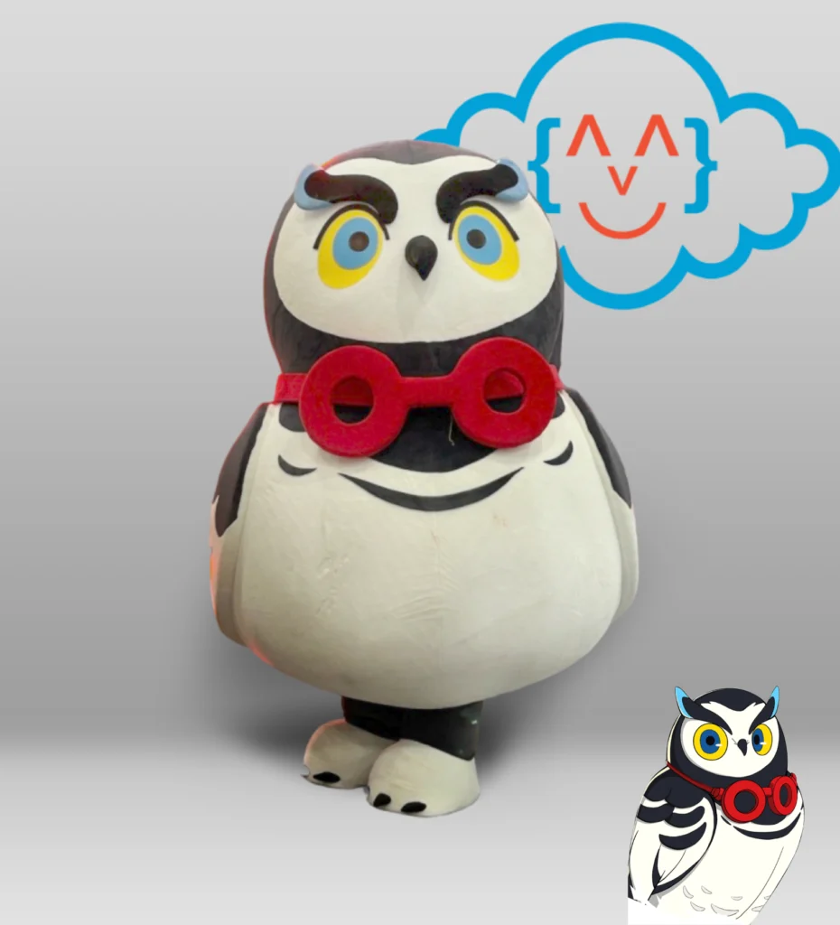 kostum maskot ow;