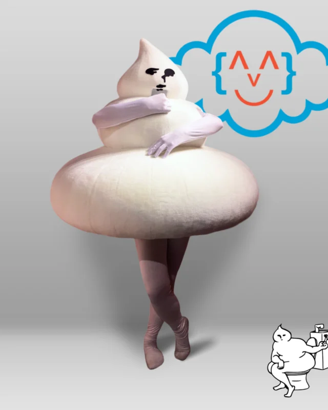 Kostum Maskot Poop