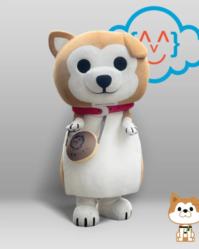 Kostum Maskot Shibuya Hachi