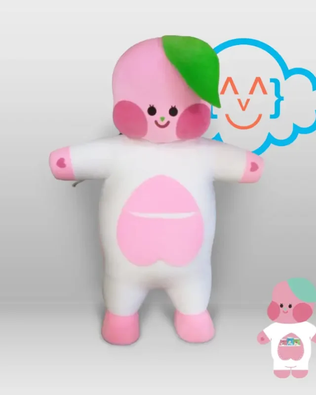 kostum maksot peacho